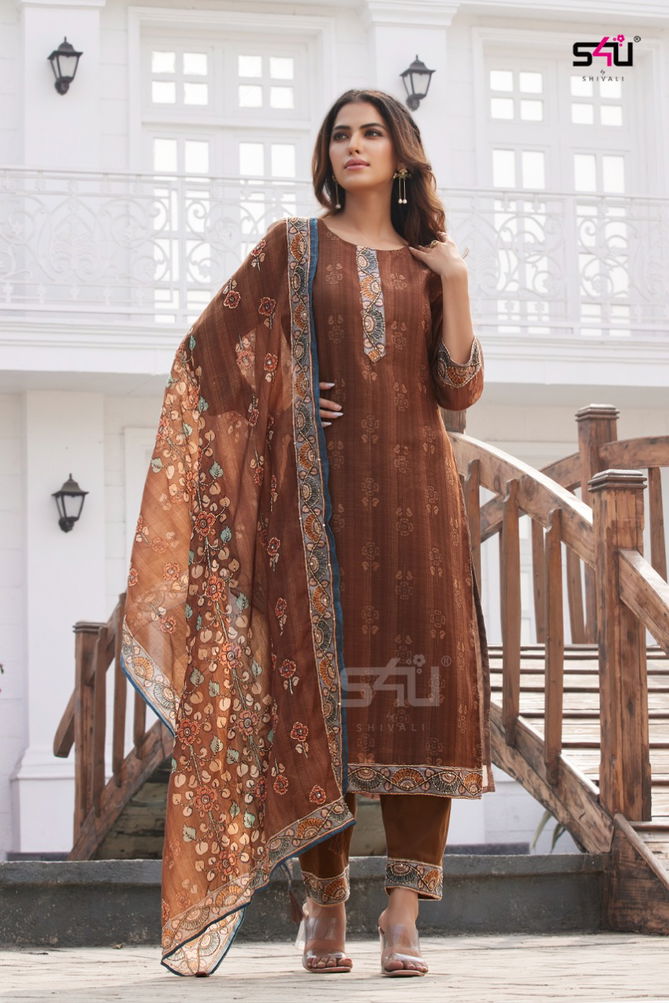 S4u Kantha Fancy Wear Wholesale Readymade Designer Salwar Suits